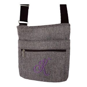Thirty-One monogrammed “K” initial crossbody bag